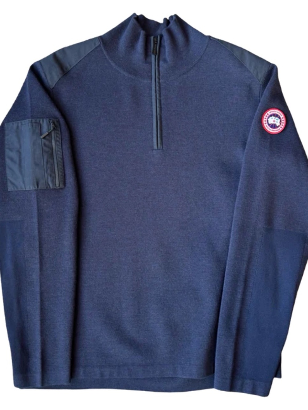 Canada Goose Stormont ¼ Zip Sweater - Navy - XL